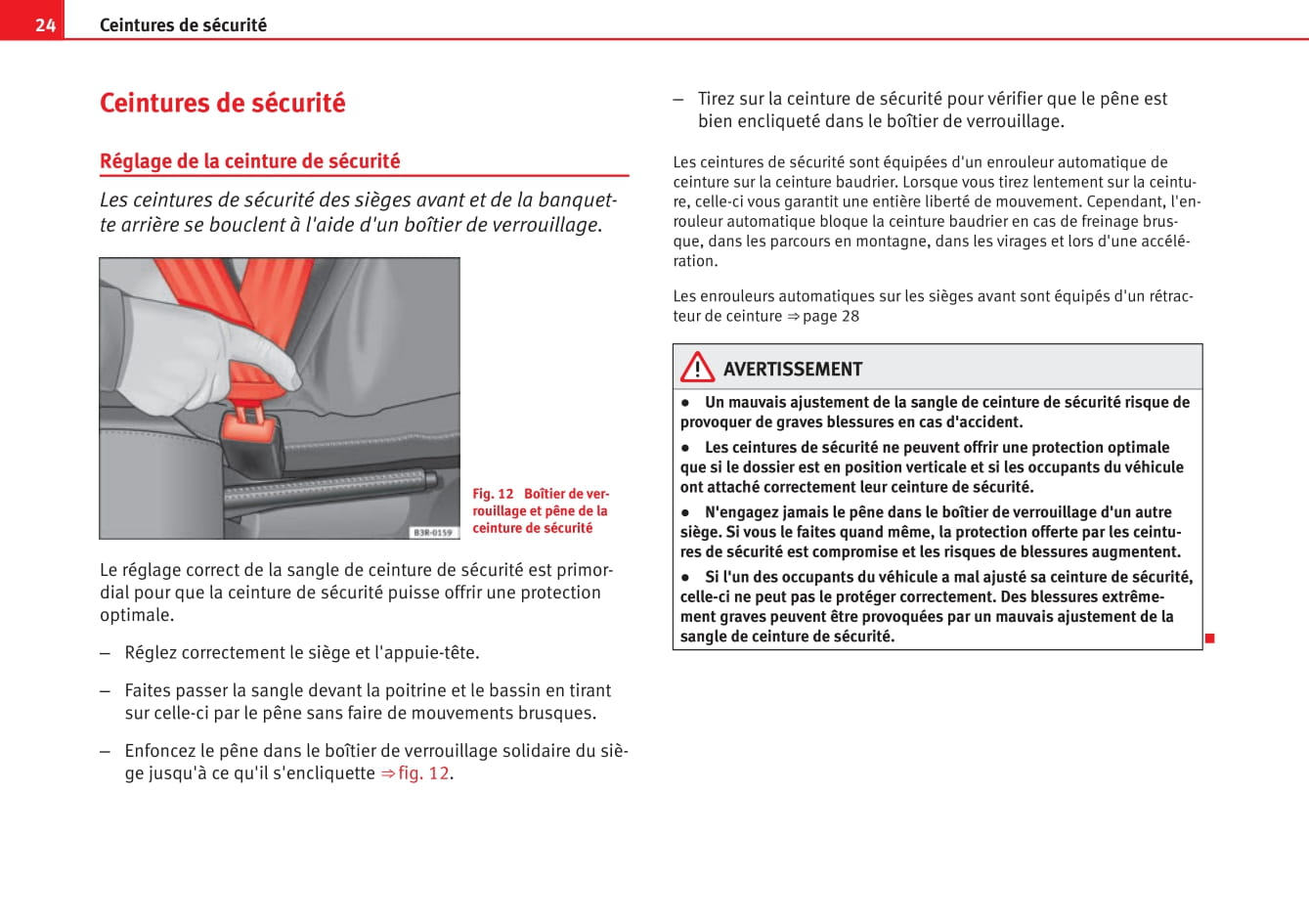 2012-2013 Seat Exeo Bedienungsanleitung | Französisch