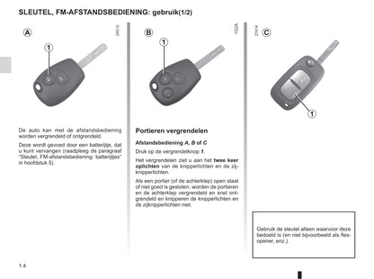 2016-2017 Renault Kangoo Bedienungsanleitung | Niederländisch