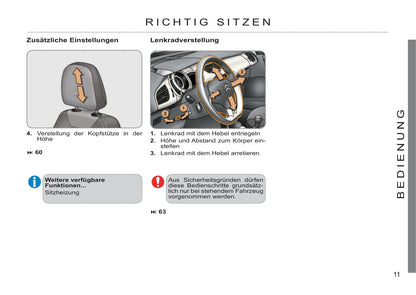 2011-2013 Citroën C3 Gebruikershandleiding | Duits