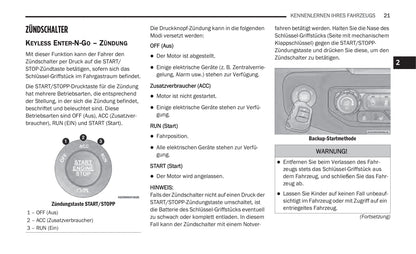 2020-2021 Jeep Gladiator Owner's Manual | German