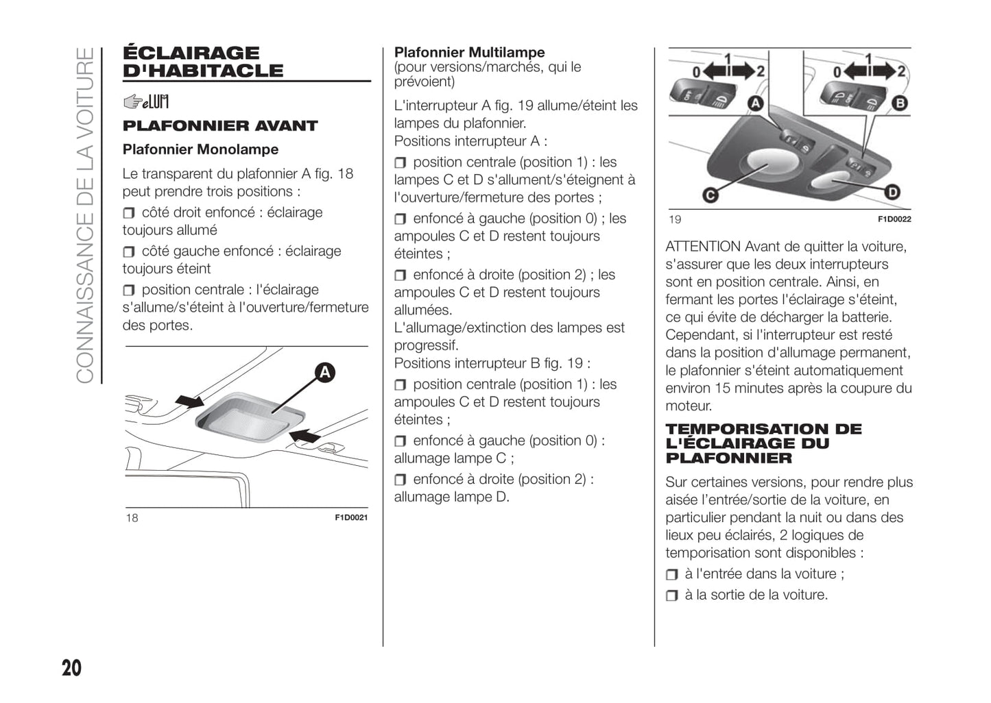 2011-2017 Fiat Panda Manuel du propriétaire | Français