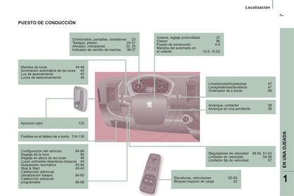 2017-2019 Peugeot Boxer Gebruikershandleiding | Spaans