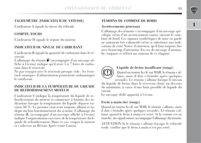 2011-2015 Lancia Delta Owner's Manual | French