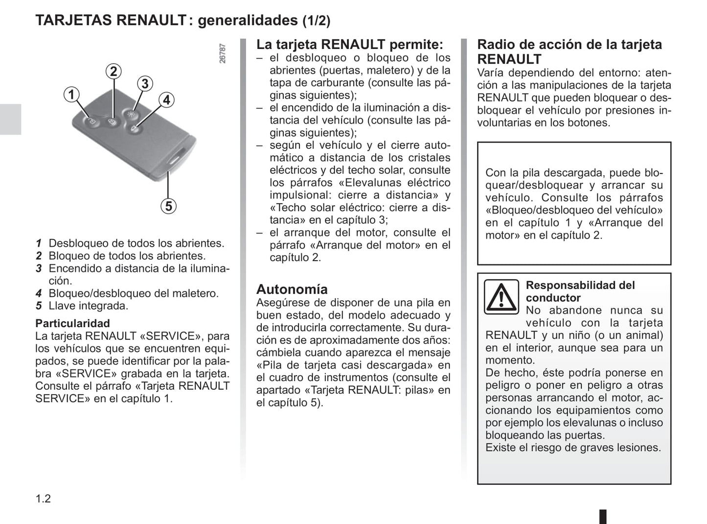 2010-2015 Renault Laguna Manuel du propriétaire | Espagnol