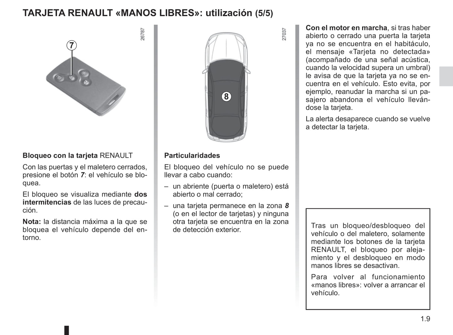 2010-2015 Renault Laguna Manuel du propriétaire | Espagnol