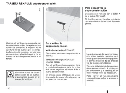 2010-2015 Renault Laguna Manuel du propriétaire | Espagnol