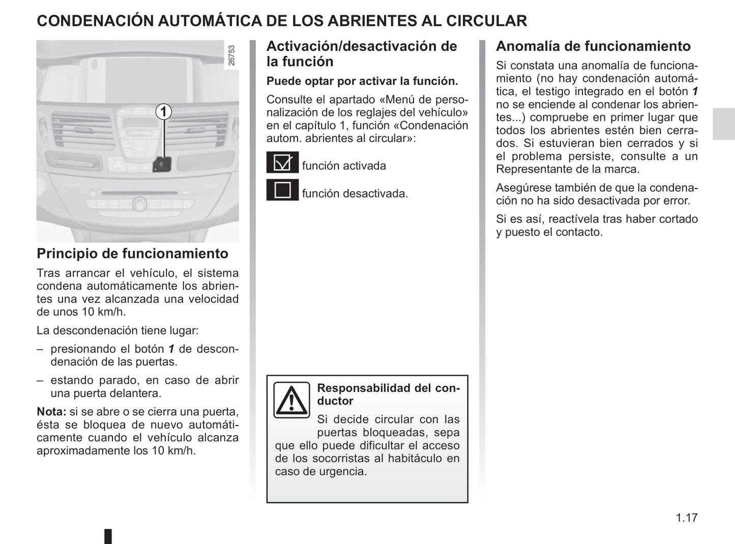 2010-2015 Renault Laguna Manuel du propriétaire | Espagnol