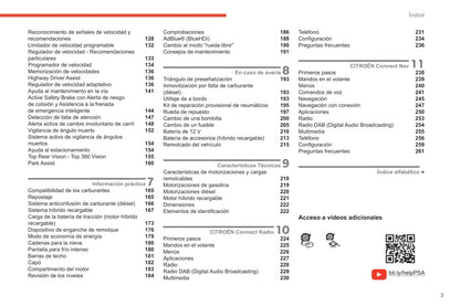 2020-2022 Citroën C5 Aircross Gebruikershandleiding | Spaans