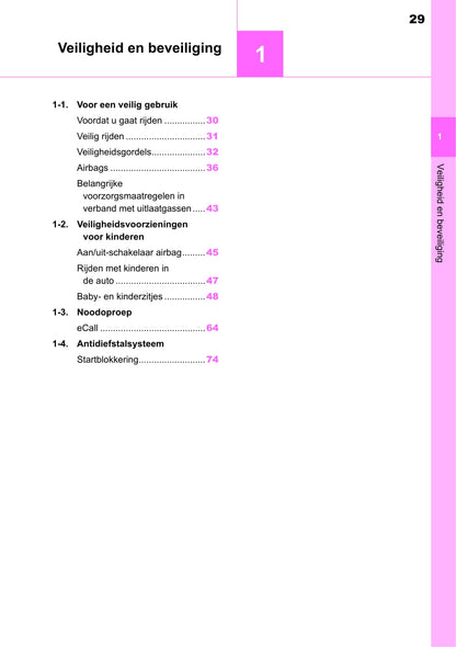 2022-2023 Toyota Aygo X Owner's Manual | Dutch