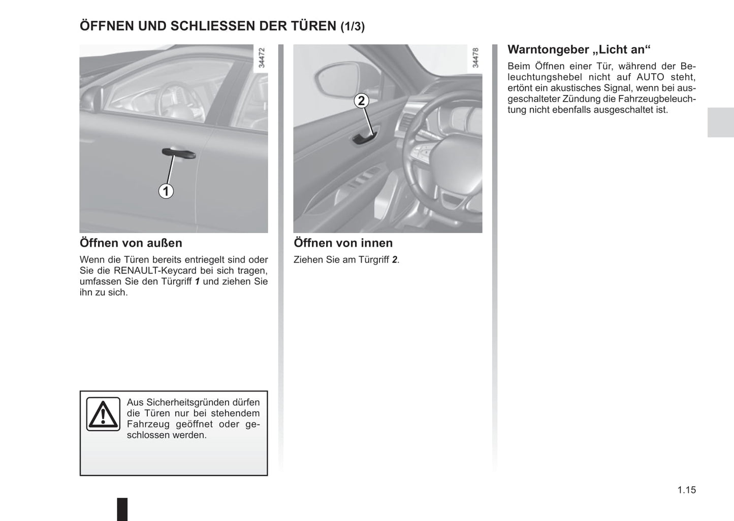 2016-2018 Renault Talisman Gebruikershandleiding | Duits