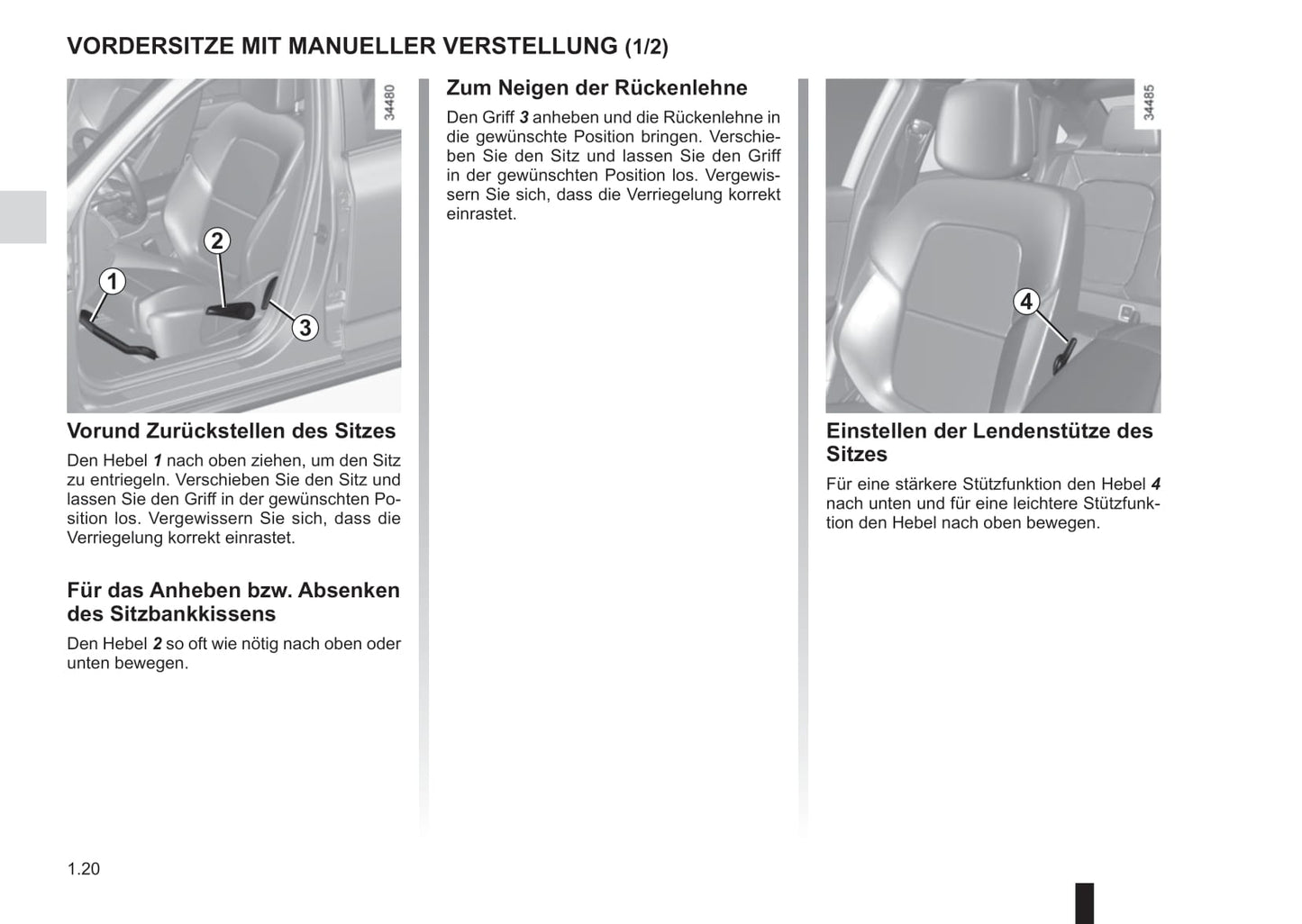 2016-2018 Renault Talisman Gebruikershandleiding | Duits