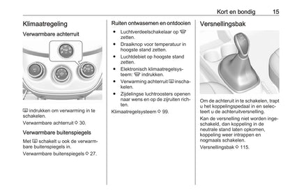 2018-2019 Opel Karl Bedienungsanleitung | Niederländisch