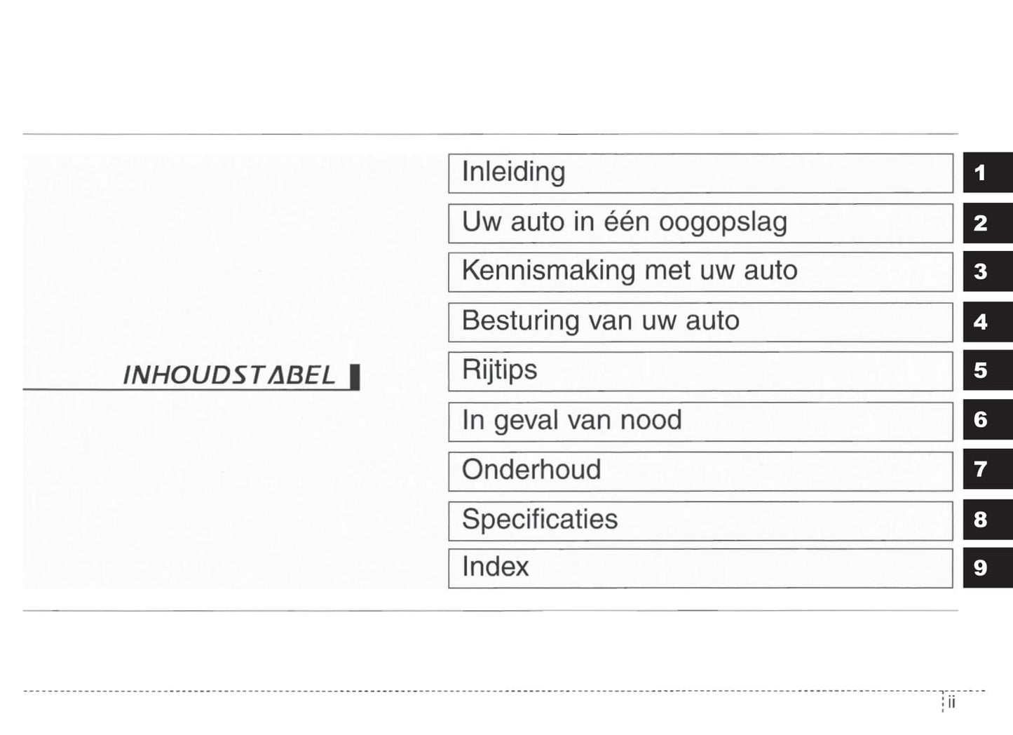 2007-2008 Kia Sportage Gebruikershandleiding | Nederlands