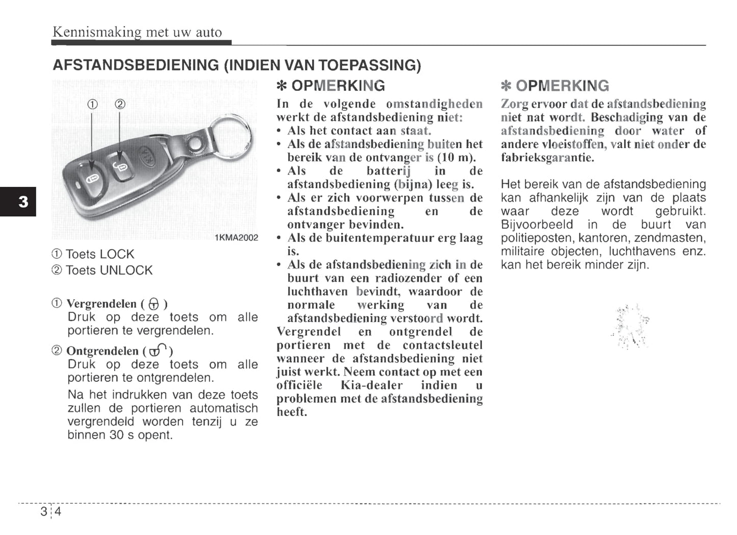 2007-2008 Kia Sportage Gebruikershandleiding | Nederlands