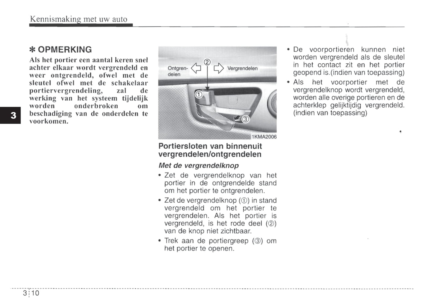 2007-2008 Kia Sportage Gebruikershandleiding | Nederlands