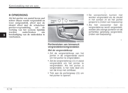 2007-2008 Kia Sportage Gebruikershandleiding | Nederlands