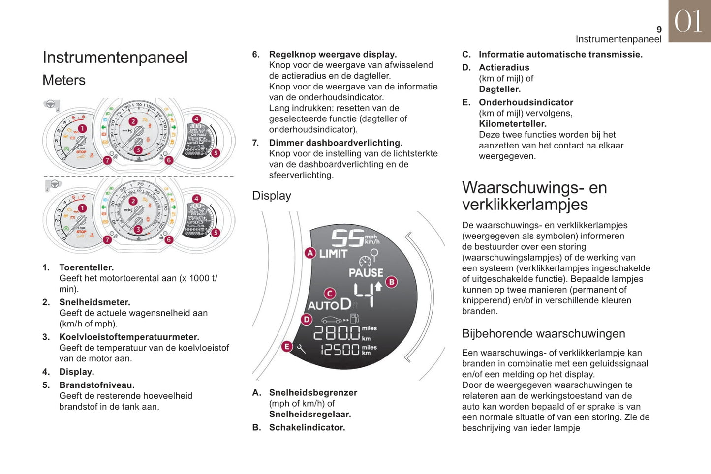 2018-2019 DS DS 3 Gebruikershandleiding | Nederlands