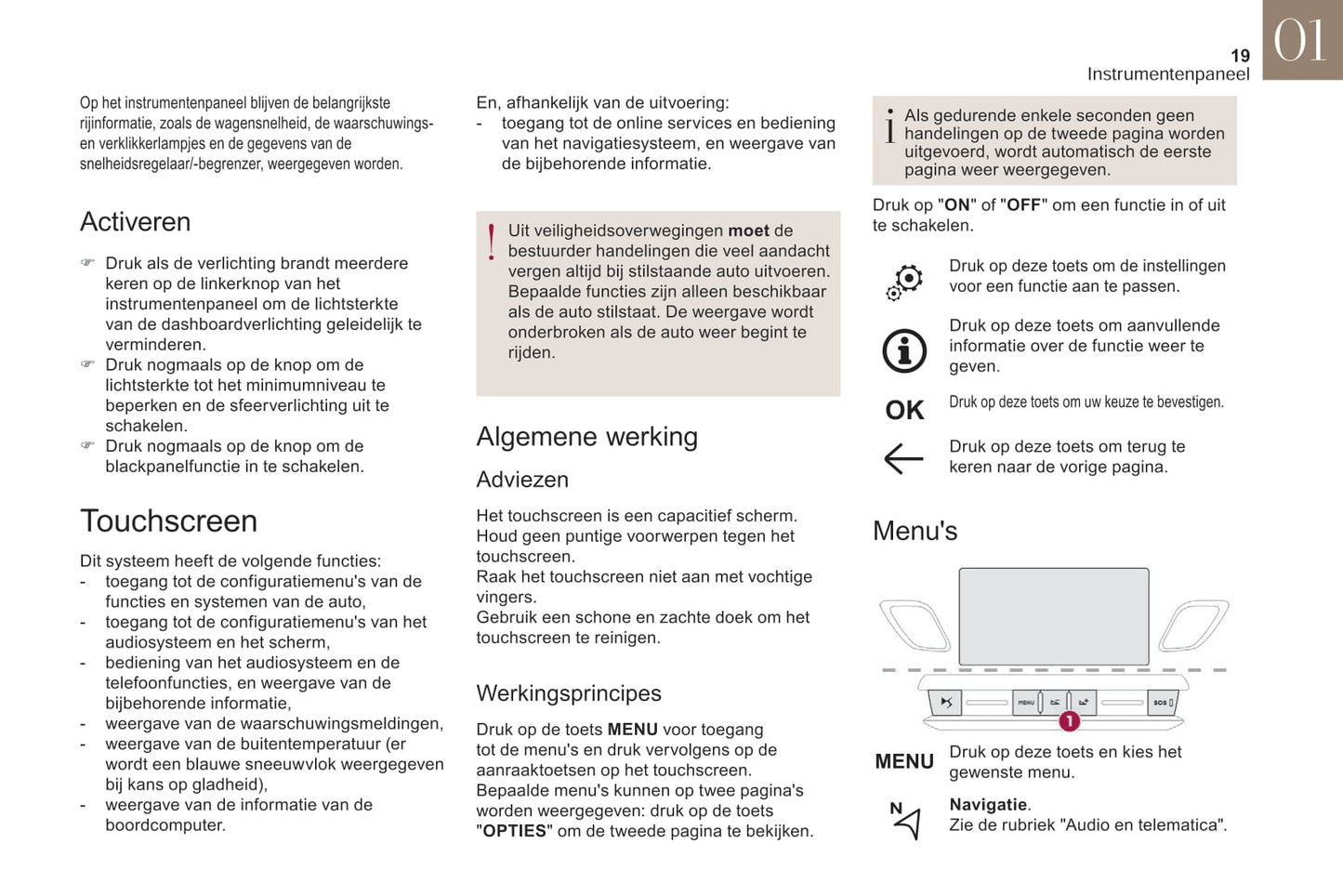 2018-2019 DS DS 3 Gebruikershandleiding | Nederlands