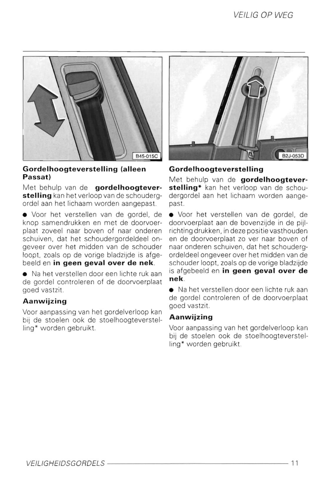 1997-2003 Volkswagen Golf Bedienungsanleitung | Niederländisch