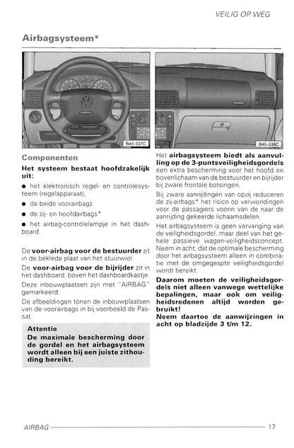 1997-2003 Volkswagen Golf Bedienungsanleitung | Niederländisch