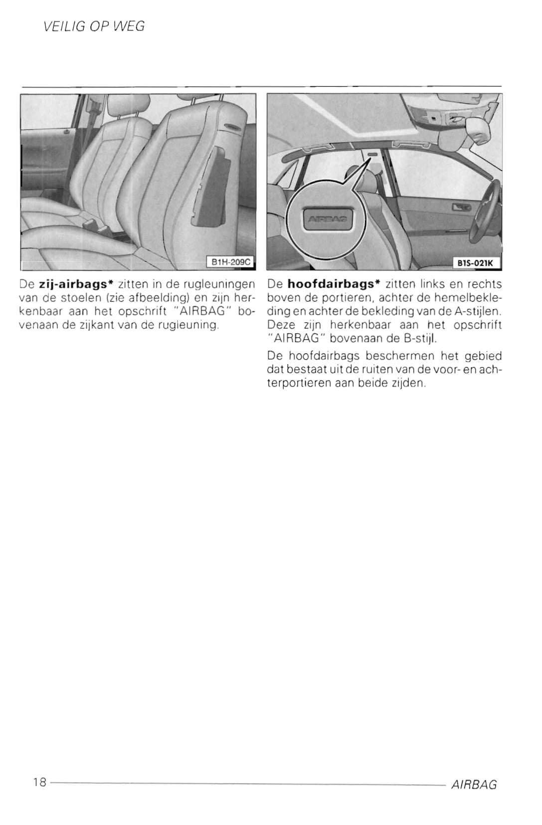 1997-2003 Volkswagen Golf Bedienungsanleitung | Niederländisch