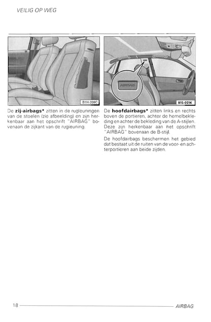 1997-2003 Volkswagen Golf Bedienungsanleitung | Niederländisch