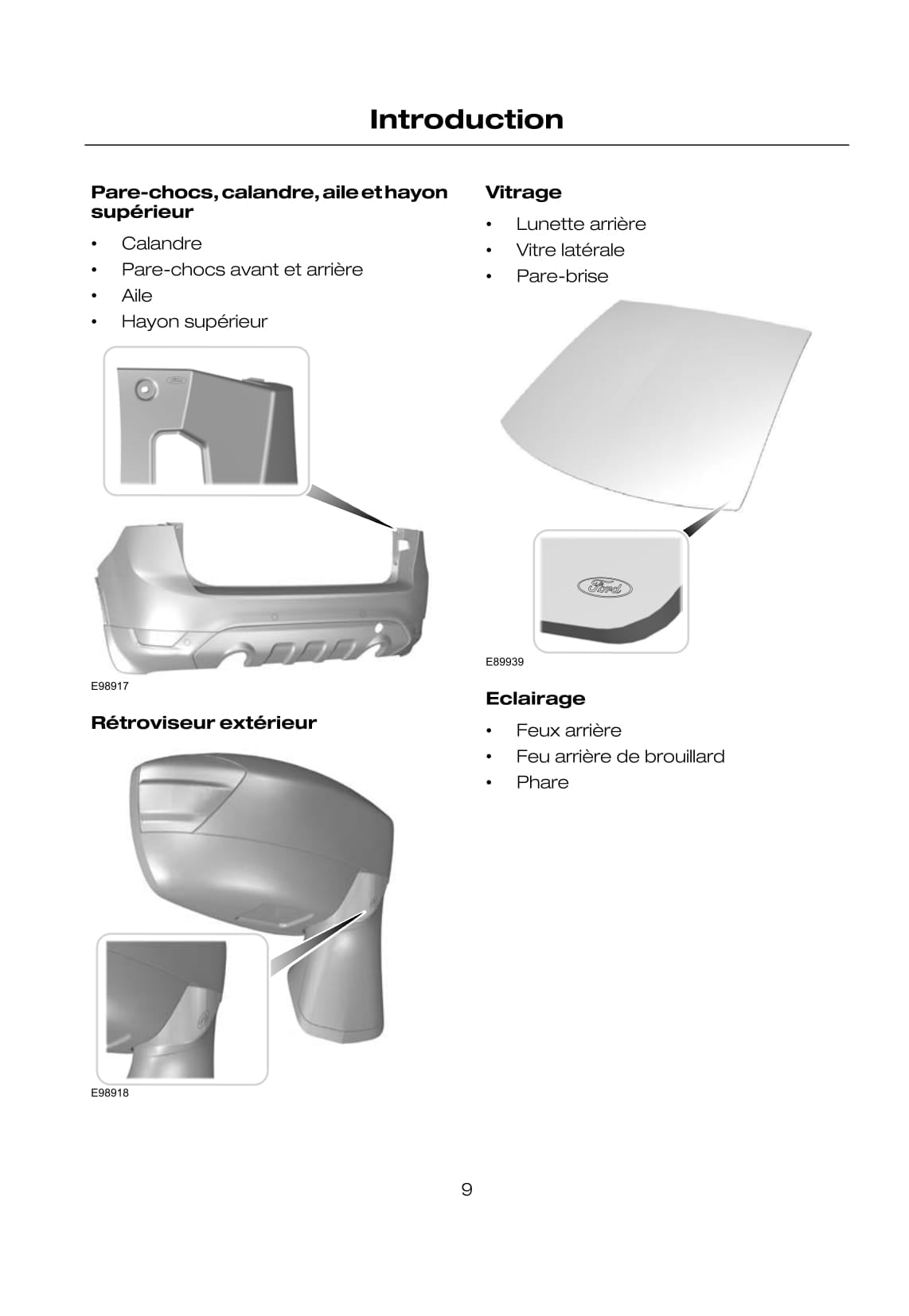 2008-2009 Ford Kuga Owner's Manual | French