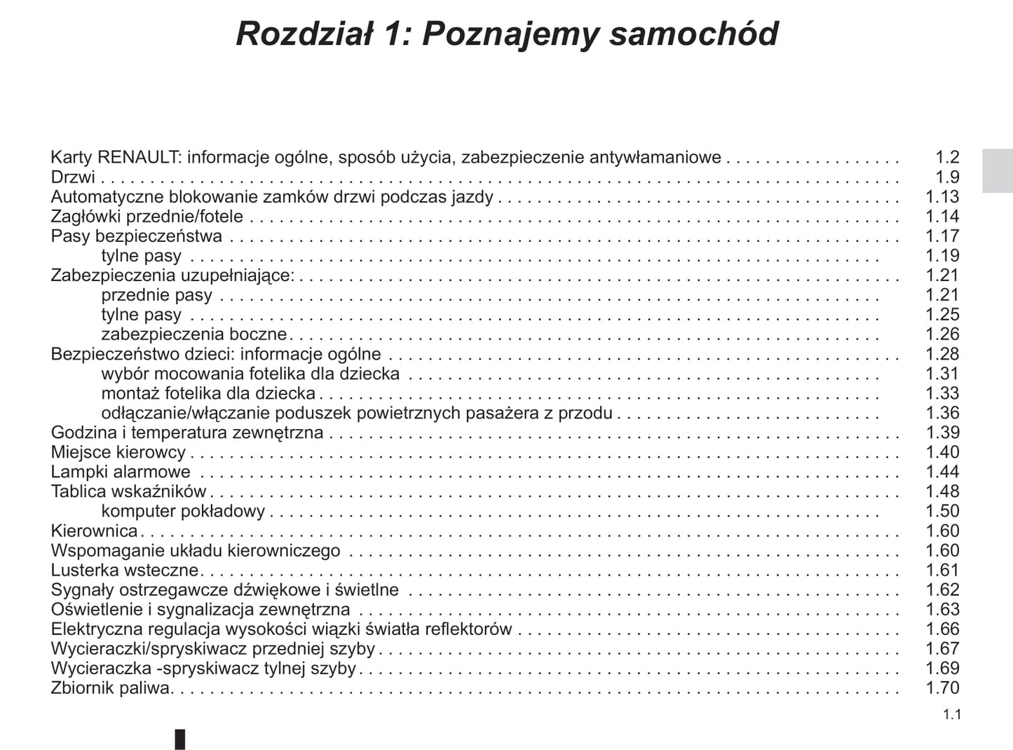 2008-2011 Renault Koleos Manuel du propriétaire | Polonais