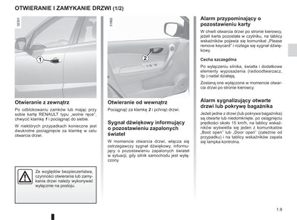 2008-2011 Renault Koleos Manuel du propriétaire | Polonais