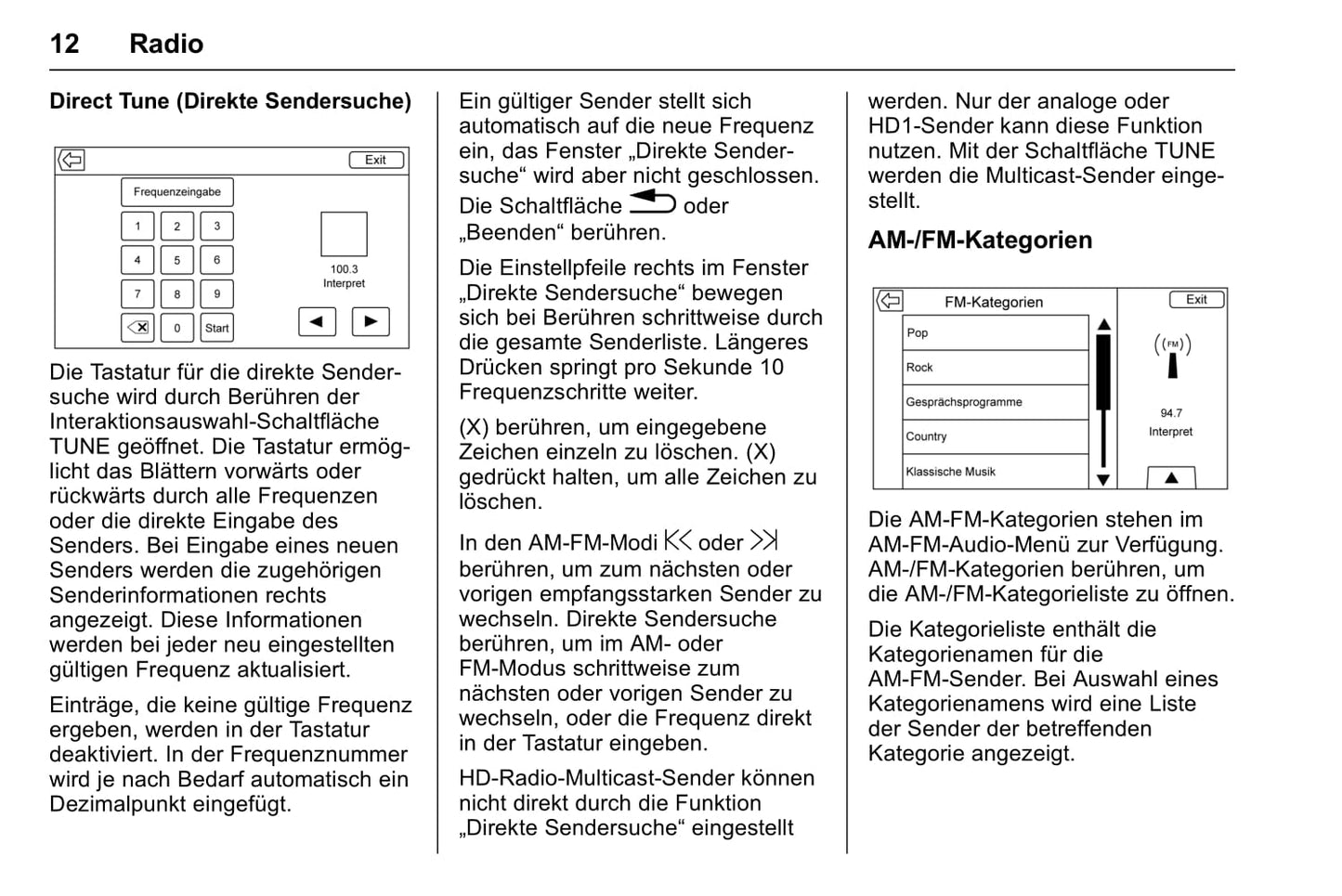 Chevrolet Camaro Infotainment System Bedienungsanleitung 2017