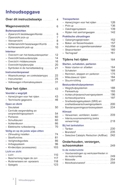 2011-2016 Volkswagen Crafter Gebruikershandleiding | Nederlands