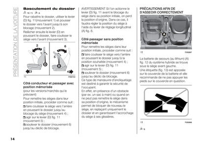 2020-2021 Fiat 500 Hybrid/500C Hybrid Owner's Manual | French