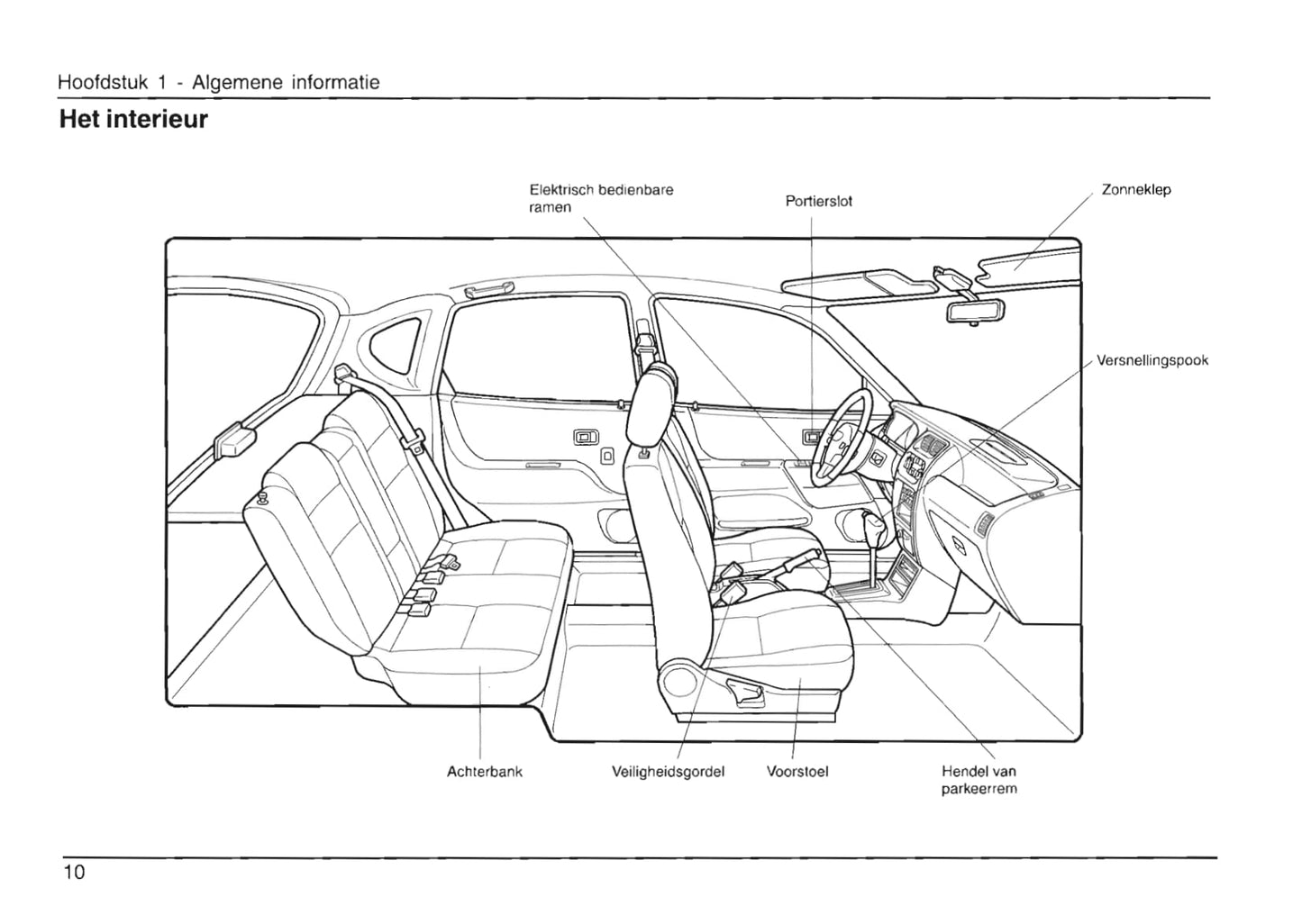 1998-2002 Daihatsu Sirion Owner's Manual | Dutch