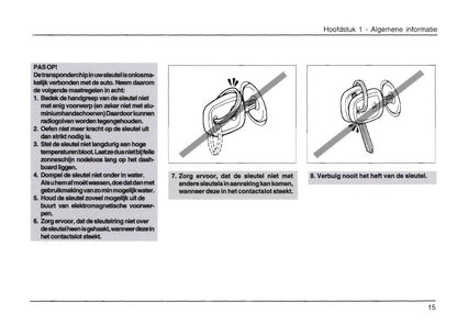 1998-2002 Daihatsu Sirion Owner's Manual | Dutch