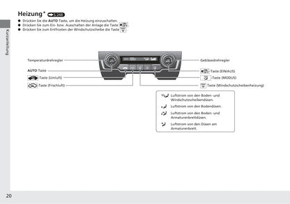 2017-2018 Honda Civic Hatchback Diesel Owner's Manual | German