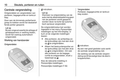 2021 Opel Corsa/Corsa-e Manuel du propriétaire | Néerlandais