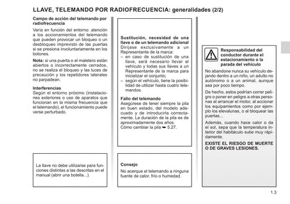 2022-2023 Renault Kangoo Manuel du propriétaire | Espagnol