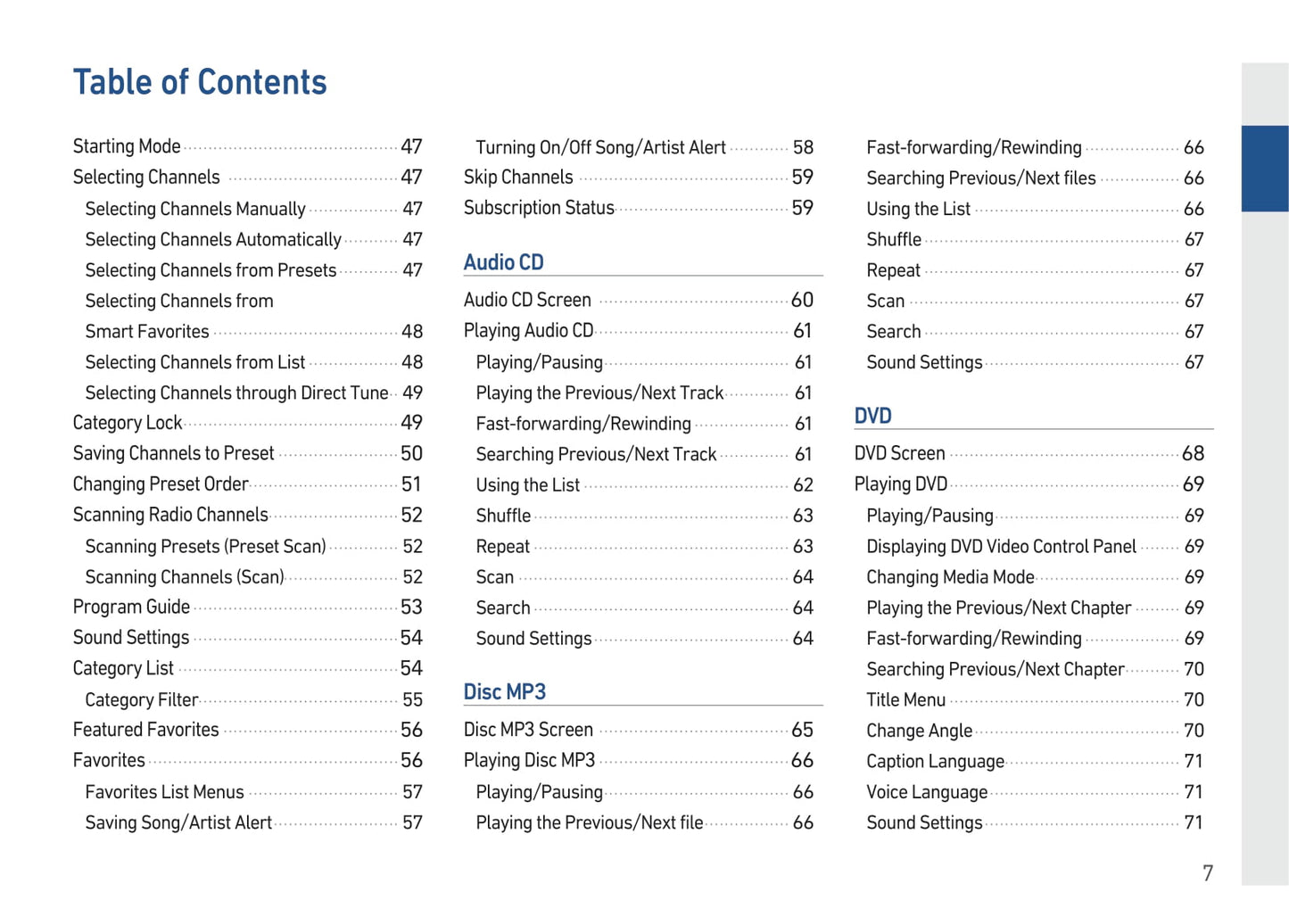 Genesis G90 Navigation System Owner's Manual 2019