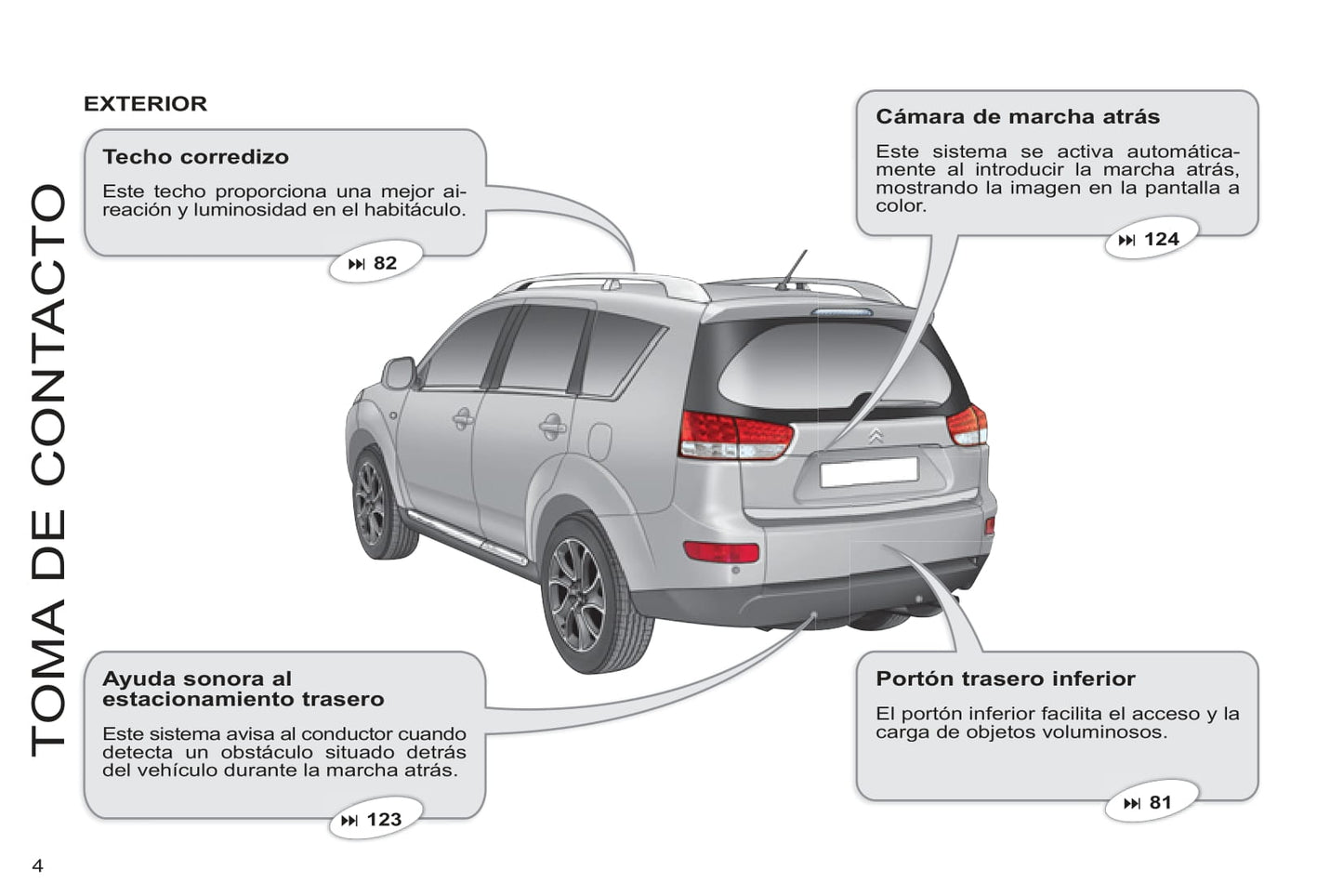 2011-2012 Citroën C-Crosser Gebruikershandleiding | Spaans