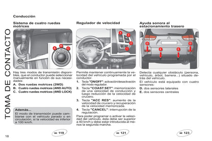 2011-2012 Citroën C-Crosser Gebruikershandleiding | Spaans