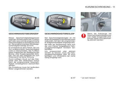 2011-2012 Peugeot Partner Origin Owner's Manual | German