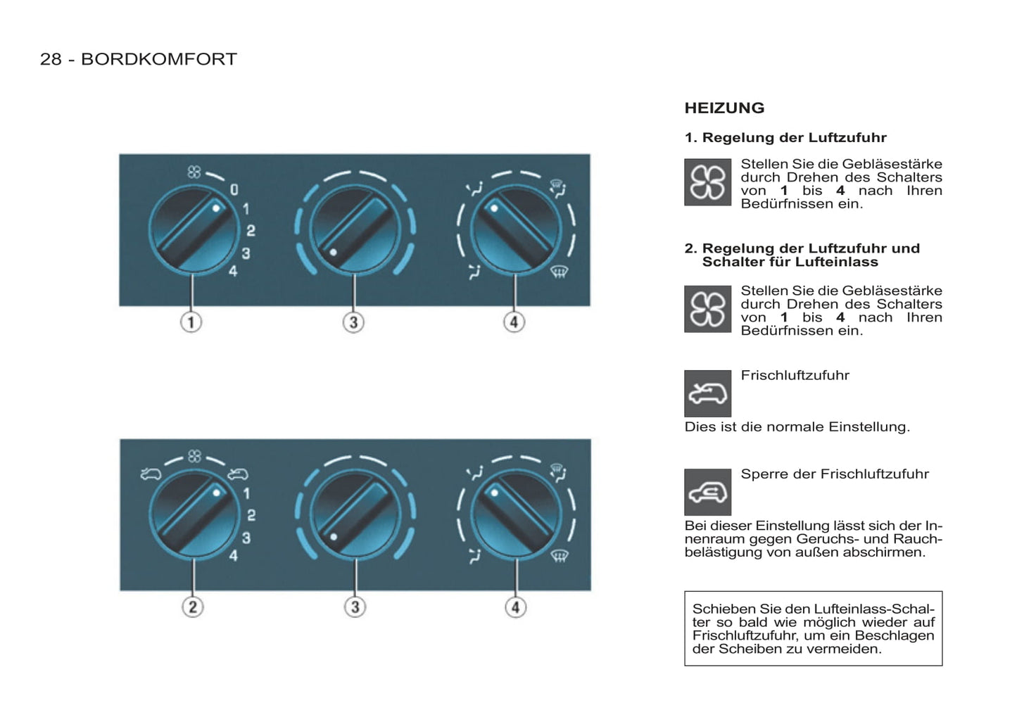 2011-2012 Peugeot Partner Origin Owner's Manual | German