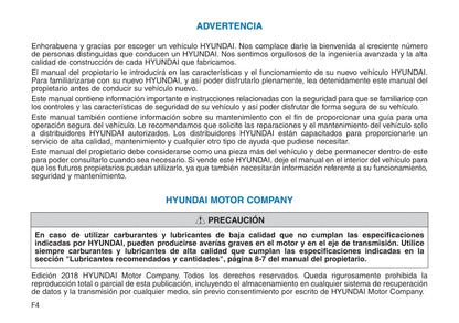 2017-2018 Hyundai Ioniq Hybrid Bedienungsanleitung | Spanisch