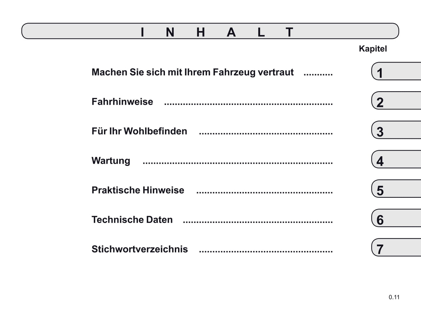 2021-2022 Renault Trafic Owner's Manual | German