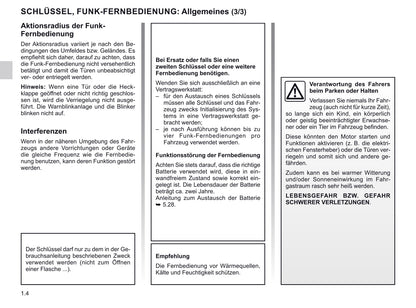 2021-2022 Renault Trafic Owner's Manual | German