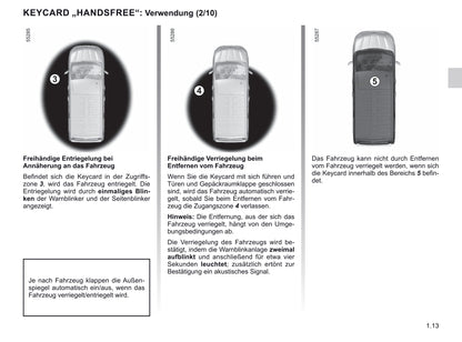 2021-2022 Renault Trafic Owner's Manual | German