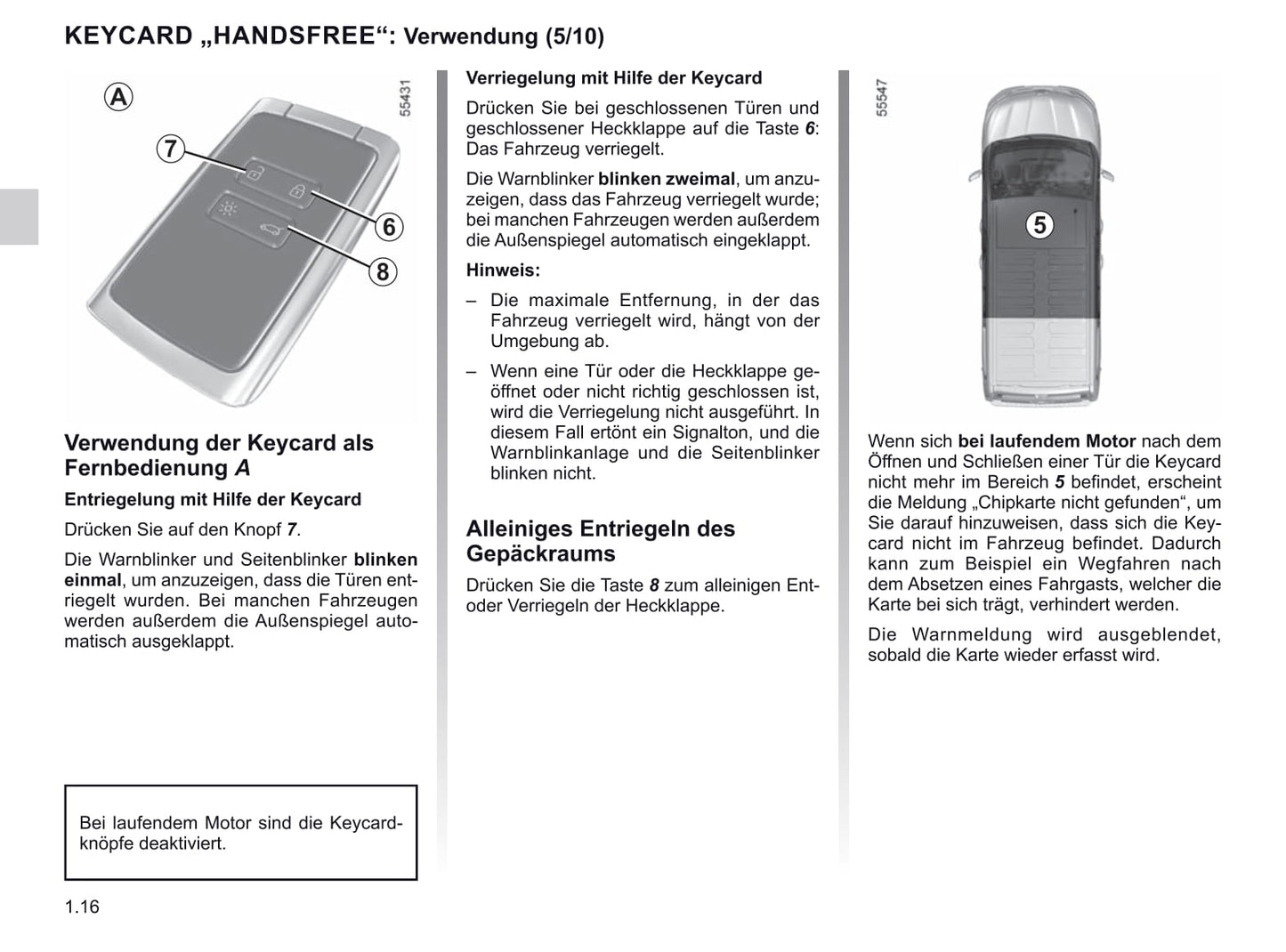 2021-2022 Renault Trafic Owner's Manual | German