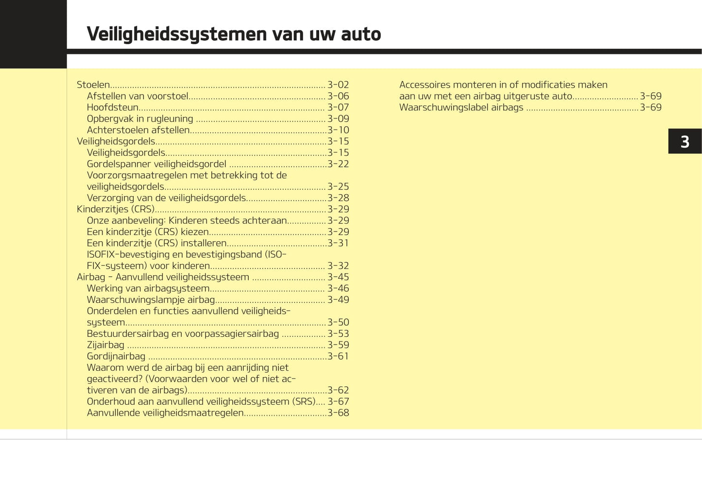 2017-2020 Kia Picanto Manuel du propriétaire | Néerlandais