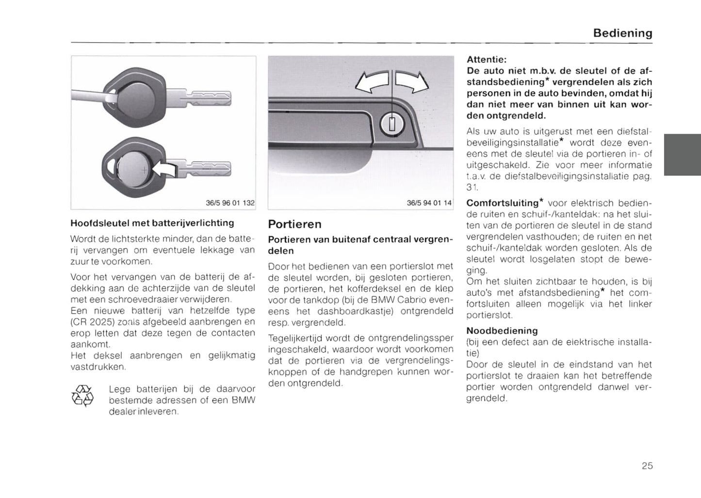 1996-1997 BMW 3 Series Gebruikershandleiding | Nederlands