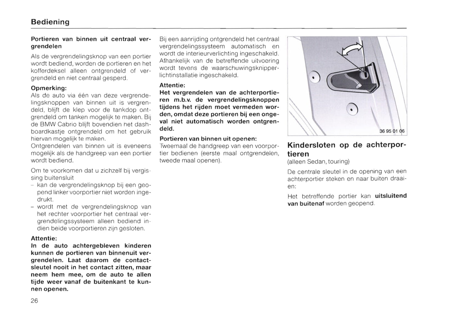 1996-1997 BMW 3 Series Gebruikershandleiding | Nederlands